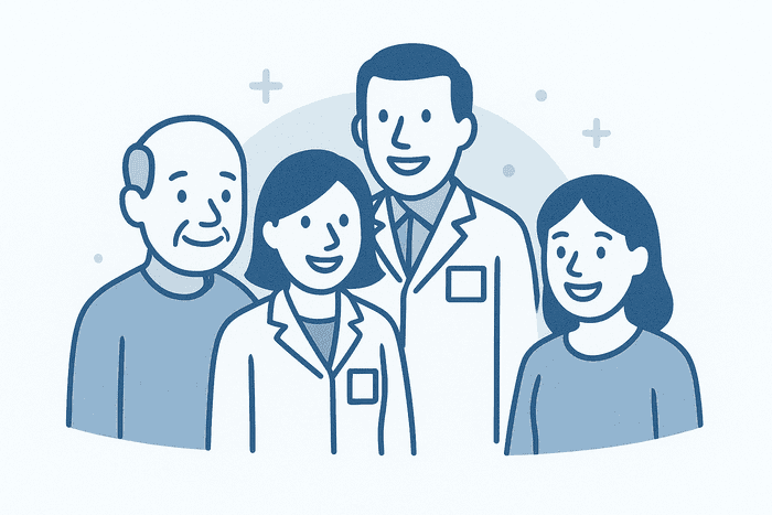 Our Story - Pharmacists at work